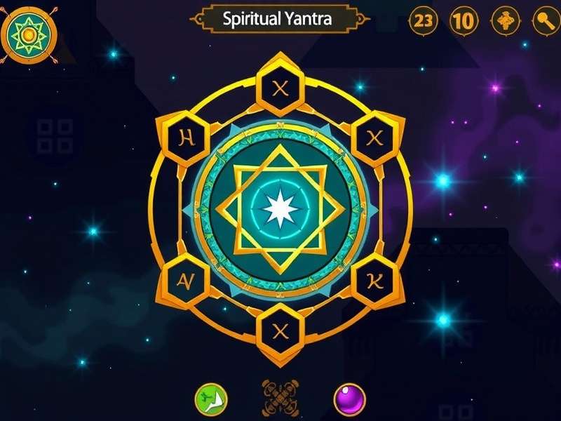Spiritual Yantra Design Game Screenshot
